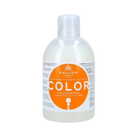 Kallos KJMN Color Shampoo per capelli tinti 1000 ml - 1