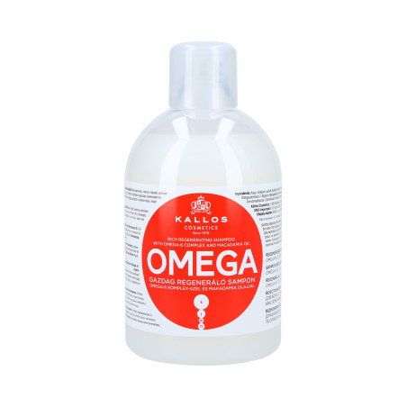 KALLOS KJMN Omega szampon 1000ml - 1 KALLOS KJMN Omega szampon 1000ml - 1