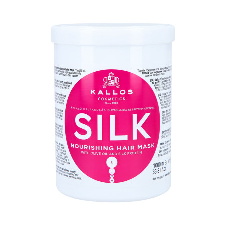 Kallos KJMN Silk Maschera 1000 ml - 1 Kallos KJMN Silk Maschera 1000 ml - 1