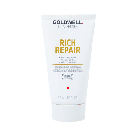 GOLDWELL DUALSENSES RICH REPAIR 60-sekundowa kuracja do włosów zniszczonych 50ml