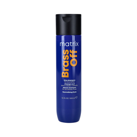 Matrix Total Results Brass Off Shampoo Farbton-Neutralisierung 300ml - 1 Matrix Total Results Brass Off Shampoo Farbton-Neutralisierung 300ml - 1