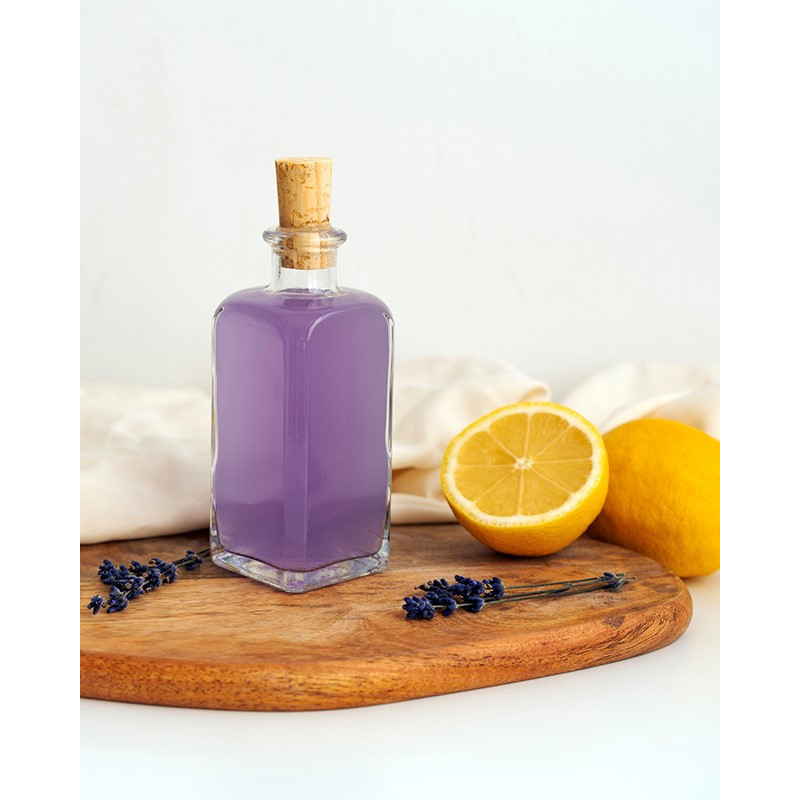 Szklana butelka z korkiem o pojemności 200ml - 4