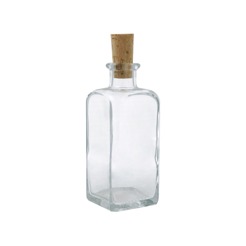 Szklana butelka z korkiem o pojemności 200ml - 2