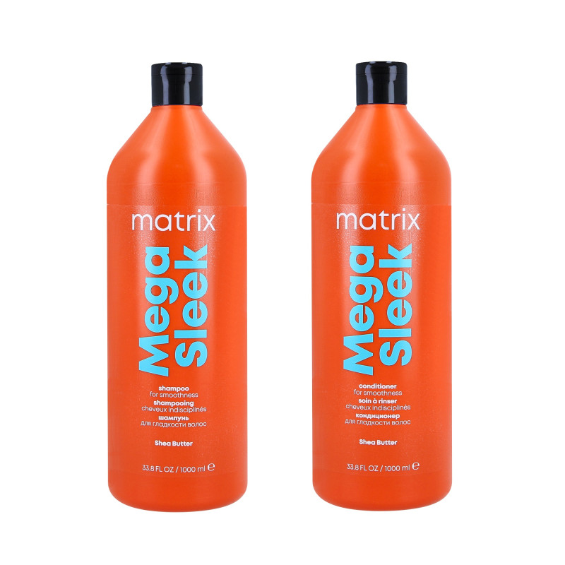 Matrix Total Results Sleek Look Set Shampoo 1000 + Balsamo1000 - 1