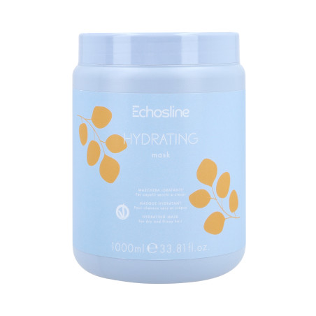 ECHOSLINE HYDRATING Nawilżająca maska do włosów suchych 1000ml