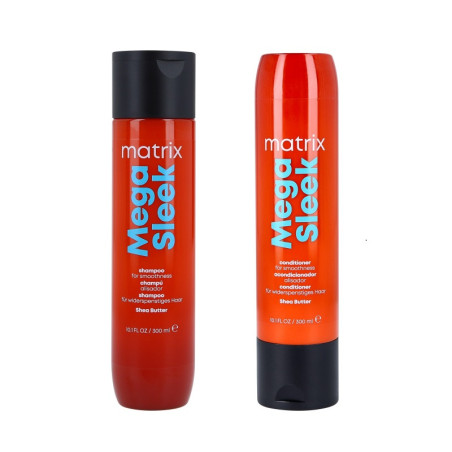 Matrix Total Results Sleek Shampoo 300 ml + Conditioner 300 ml - 1 Matrix Total Results Sleek Shampoo 300 ml + Conditioner 300 ml - 1