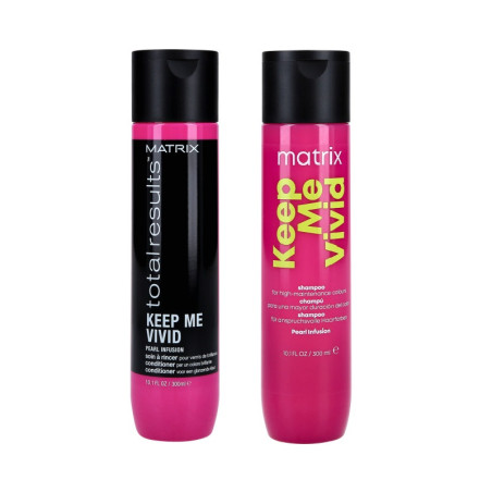MATRIX TOTAL RESULTS KEEP ME VIVID ür gefärbtes Haar Shampoo 300ml + Conditioner 300ml - 1 MATRIX TOTAL RESULTS KEEP ME VIVID ür gefärbtes Haar Shampoo 300ml + Conditioner 300ml - 1