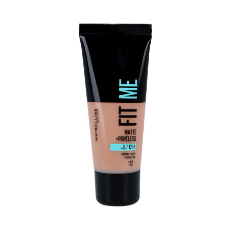 MAYBELLINE FIT ME Fond de teint matte 112 Soft Beige 30ml