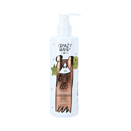 HISKIN CRAZY HAIR Odżywka myjąca o zapachu kokosa 300ml