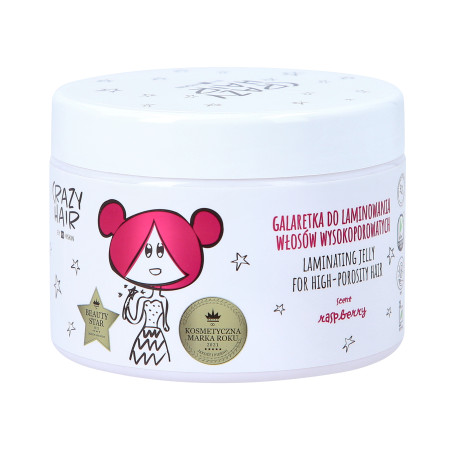 HISKIN CRAZY HAIR JELLY RASPBERRY Gelatina per laminazione capelli ad alta porosità 300ml