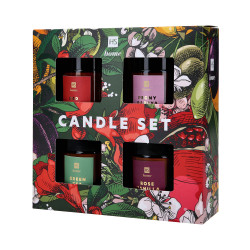 HISKIN HOME 4 CANDLES SET