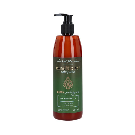 HERBAL MEADOW Odżywka do włosów z łupieżem z ekstraktem z mięty 400ml - 1