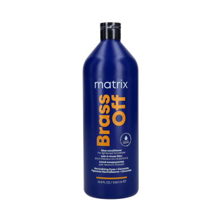 MATRIX TOTAL RESULTS BRASS OFF Odżywka neutralizująca odcień 1000ml - 1 MATRIX TOTAL RESULTS BRASS OFF Odżywka neutralizująca odcień 1000ml - 1