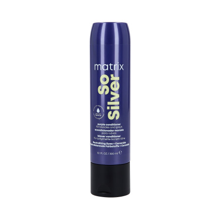 MATRIX TOTAL RESULTS COLOR OBSESSED SO SILVER Odżywka do włosów blond i siwych 300ml - 1 MATRIX TOTAL RESULTS COLOR OBSESSED SO SILVER Odżywka do włosów blond i siwych 300ml - 1