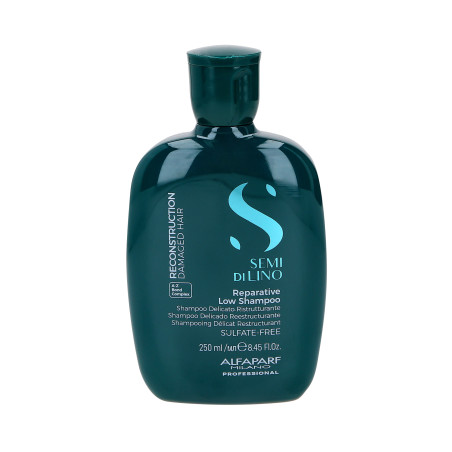 ALFAPARF SEMI DI LINO RECONSTRUCTION Odbudowujący szampon do włosów zniszczonych 250ml - 1