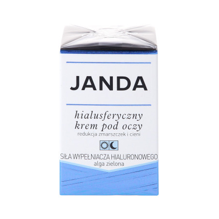 JANDA HYALURONIC Hialusferyczny krem pod oczy z zielonymi algami 15ml