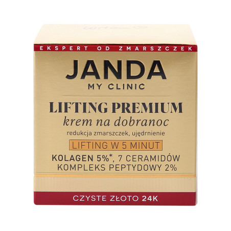 JANDA MY CLINIC LIFTING PREMIUM Liftingujący krem na dobranoc 50ml - 1 JANDA MY CLINIC LIFTING PREMIUM Liftingujący krem na dobranoc 50ml - 1