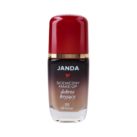 JANDA MAKE-UP Sceniczny podkład do twarzy 05 Naturalny 30ml