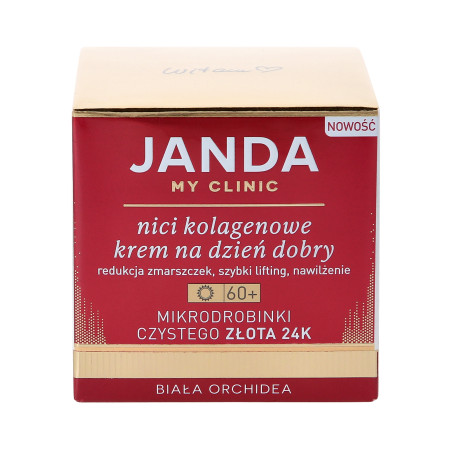 JANDA MY CLINIC 60+ Fils de collagène, crème anti-rides bon matin 50 ml - 1 JANDA MY CLINIC 60+ Fils de collagène, crème anti-rides bon matin 50 ml - 1