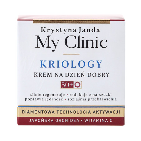 JANDA MY CLINIC KRIOLOGY Crema Rigenerante Buongiorno 50+ 50ml