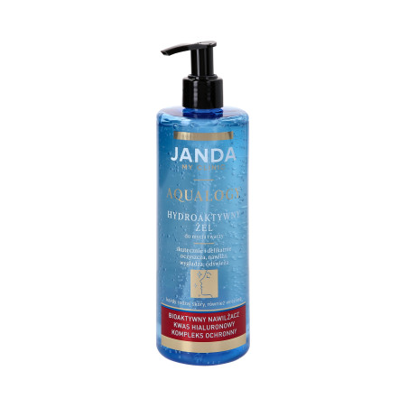 JANDA MY CLINIC AQUALOGY Hydroaktywny żel do mycia twarzy 400ml - 1 JANDA MY CLINIC AQUALOGY Hydroaktywny żel do mycia twarzy 400ml - 1