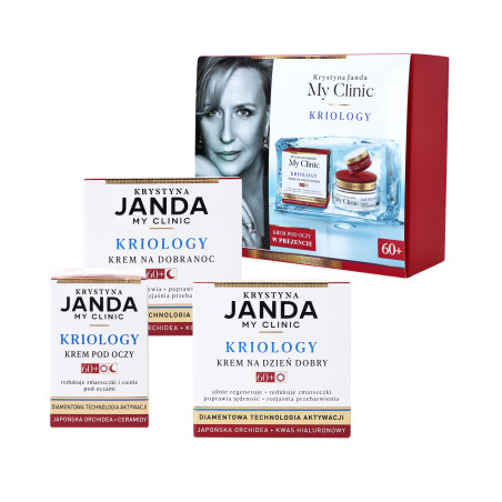 JANDA MY CLINIC KRIOLOGY Set regalo viso 60+ 2x50ml + 15ml - 1 JANDA MY CLINIC KRIOLOGY Set regalo viso 60+ 2x50ml + 15ml - 1