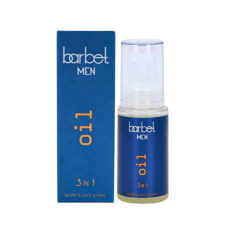 STAPIZ BARBET MEN 3in1 Olio per barba, capelli e viso 30ml - 1 STAPIZ BARBET MEN 3in1 Olio per barba, capelli e viso 30ml - 1
