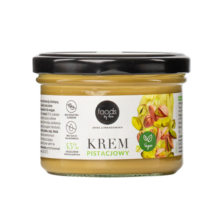 LEVANN FOODS BY ANN CREAM PISTACHIO Vegane Pistazienpaste 45% Pistazien 200g - 1