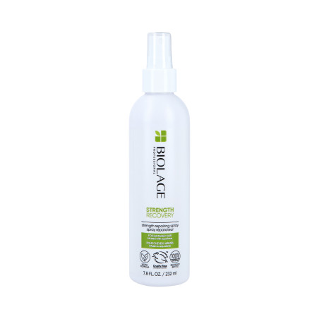 BIOLAGE PROFESSIONAL STRENGTH RECOVERY Kuracja wzmacniająca w sprayu do włosów zniszczonych 232ml - 1 BIOLAGE PROFESSIONAL STRENGTH RECOVERY Kuracja wzmacniająca w sprayu do włosów zniszczonych 232ml - 1