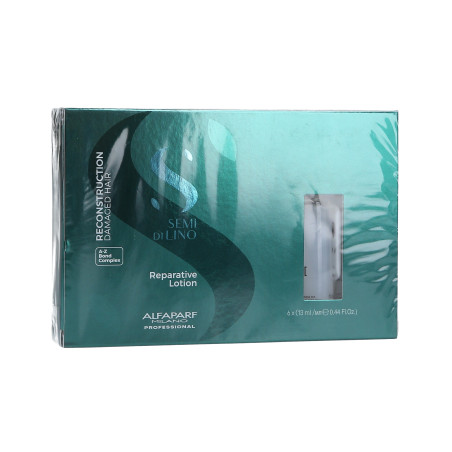 ALFAPARF SEMI DI LINO REPERATIVE Ampułki odbudowujące 6x13ml - 1