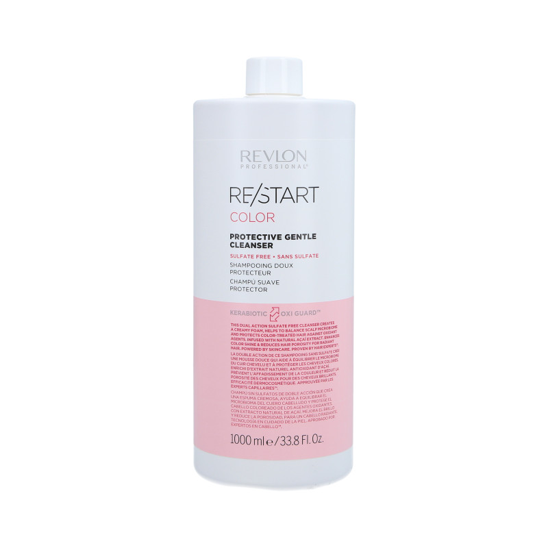 REVLON RE/START COLOR PROTECTIVE GENTLE Łagodny szampon do włosów farbowanych 1000ml - 1