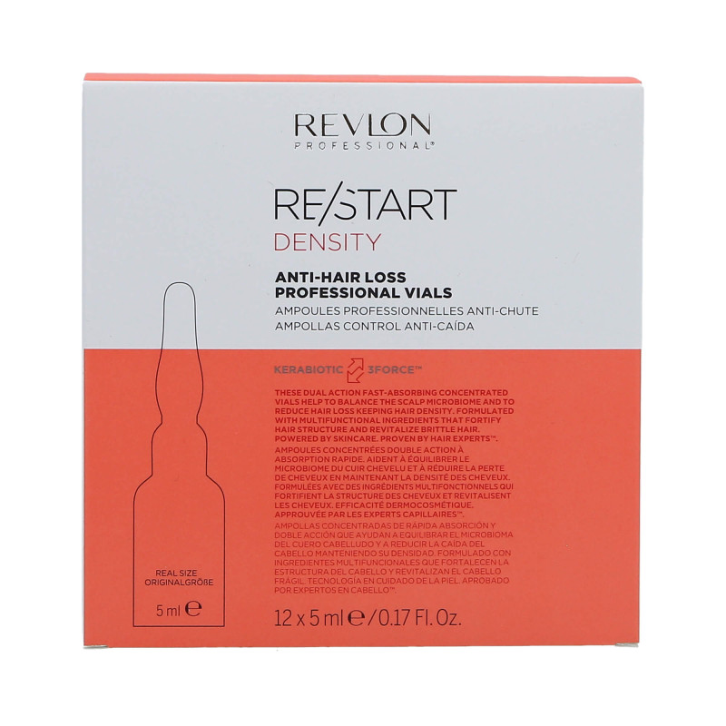 REVLON RE/START DENSITY Ampułki pobudzające wzrost włosów 12x5ml