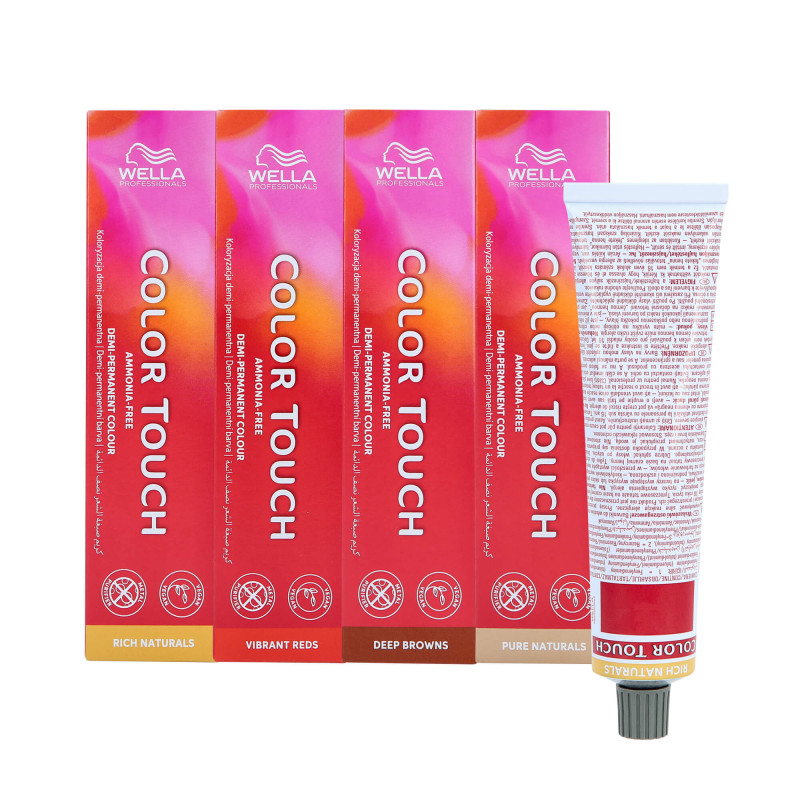 WELLA PROFESSIONALS COLOR TOUCH Farba do włosów bez amoniaku 60ml