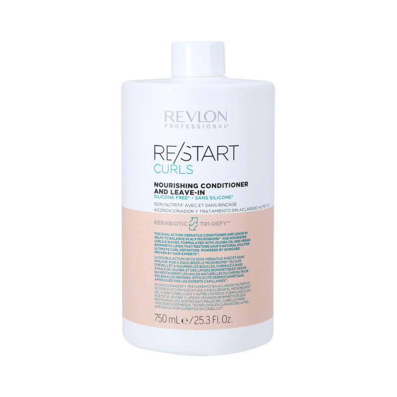 REVLON RE/START CURLS Nawilżająca odżywa do włosów o podwójnym działaniu 750ml - 1