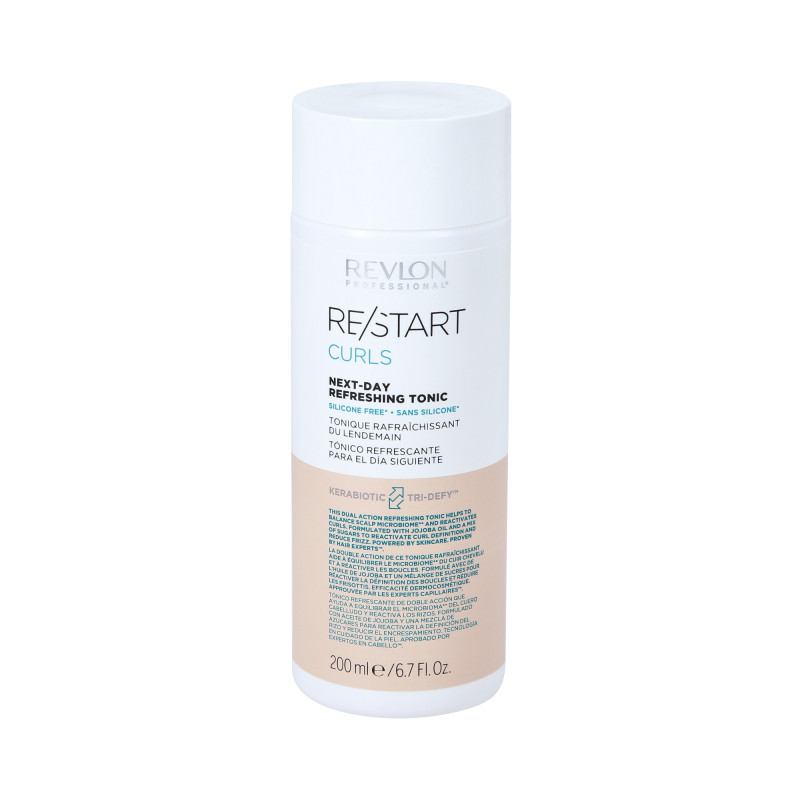 REVLON RE/START CURLS Odświeżający tonik do włosów kręconych 200ml