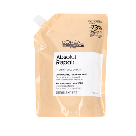 L’OREAL PROFESSIONNEL ABSOLUT REPAIR REFILL Gold Quinoa+Protein Szampon regenerujący 500ml - 1 L’OREAL PROFESSIONNEL ABSOLUT REPAIR REFILL Gold Quinoa+Protein Szampon regenerujący 500ml - 1