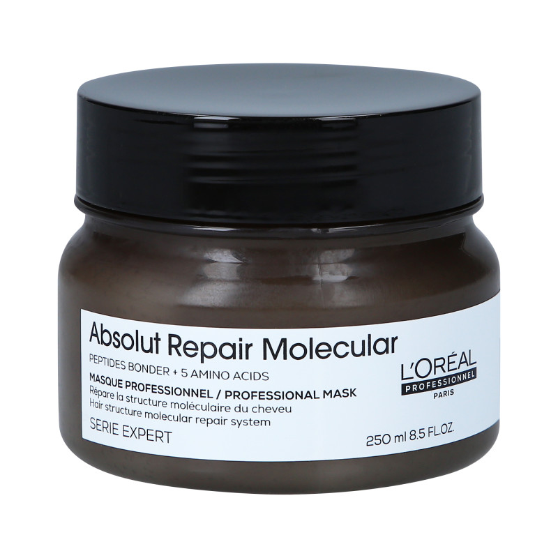 L'OREAL PROFESSIONNEL ABSOLUT REPAIR MOLECULAR Maschera per capelli intensamente rigenerante 250ml - 1