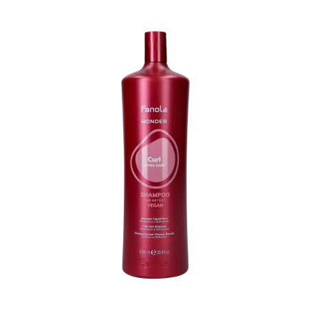 FANOLA WONDER CURL EXTRA CARE VEGAN Szampon do włosów kręconych i falowanych 1000ml - 1