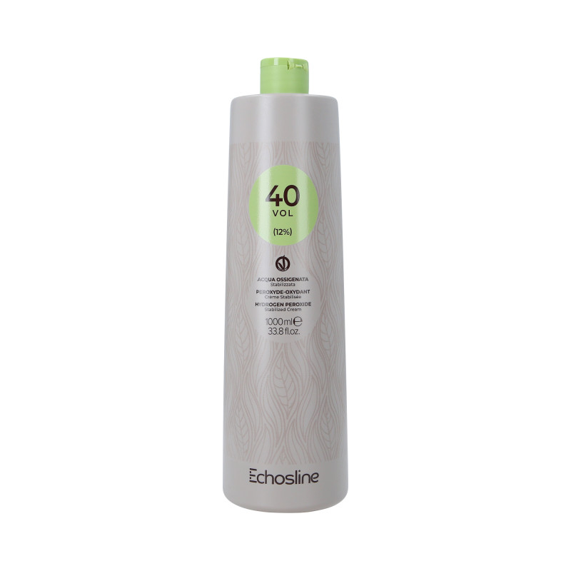 ECHOSLINE OXY 12% 40 VOL Kremowy aktywator do farbowania 1000ml - 1