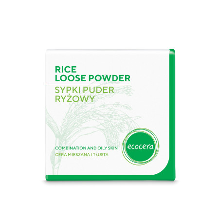 ECOCERA Loser Reispuder für fettige und Mischhaut 15g