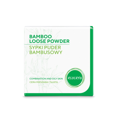 ECOCERA Loser Bambuspuder für fettige und Mischhaut 8g