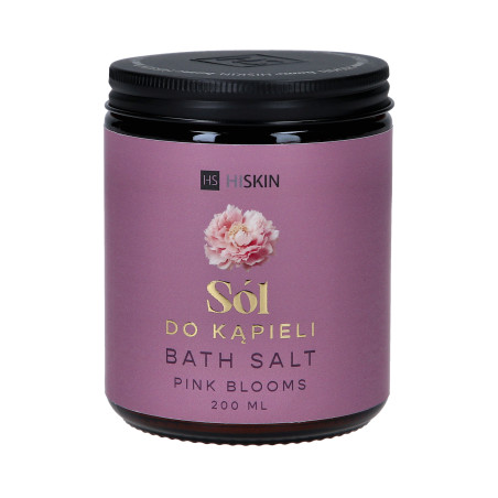 HISKIN PINK BLOOMS PEONIA E ROSA Sale da bagno 200ml