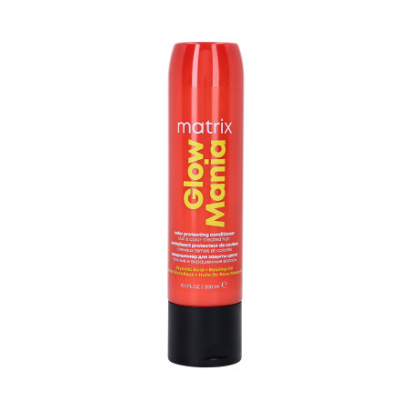 MATRIX TOTAL RESULTS GLOW MANIA Odżywka chroniąca i nabłyszczająca włosy farbowane 300ml - 1