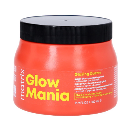 MATRIX TOTAL RESULTS GLOW MANIA Nabłyszczająca maska do włosów farbowanych 500ml - 1