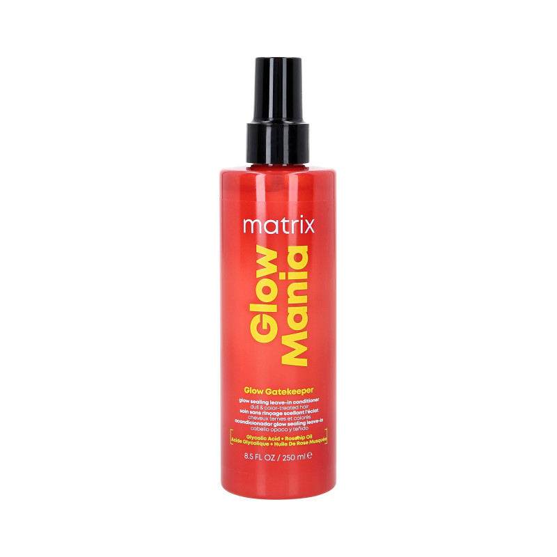 MATRIX TOTAL RESULTS GLOW MANIA Nabłyszczający spray bez spłukania do włosów farbowanych 250ml - 1