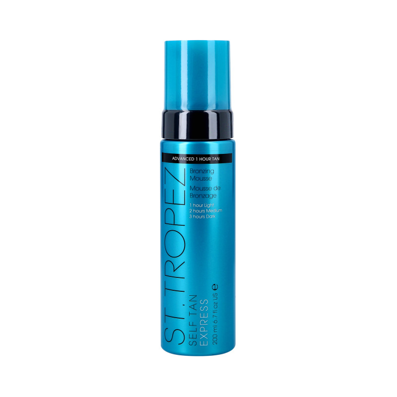 ST. TROPEZ SELF TAN Zaawansowana ekspresowa pianka brązująca do ciała 200ml