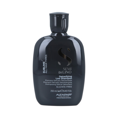 ALFAPARF SEMI DI LINO SUBLIME Oczyszczająco-detoksykujący szampon dla każdego rodzaju włosów 250ml - 1