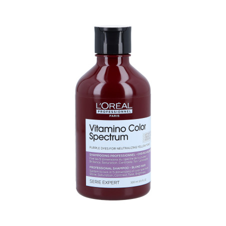 L’OREAL PROFESSIONNEL VITAMINO COLOR SPECTRUM Neutralizujący fioletowy szampon do włosów blond 300ml - 1