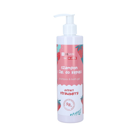 HISKIN 2IN1 SHAMPOO&GEL STRAWBERRY RASPBERRY 280ML