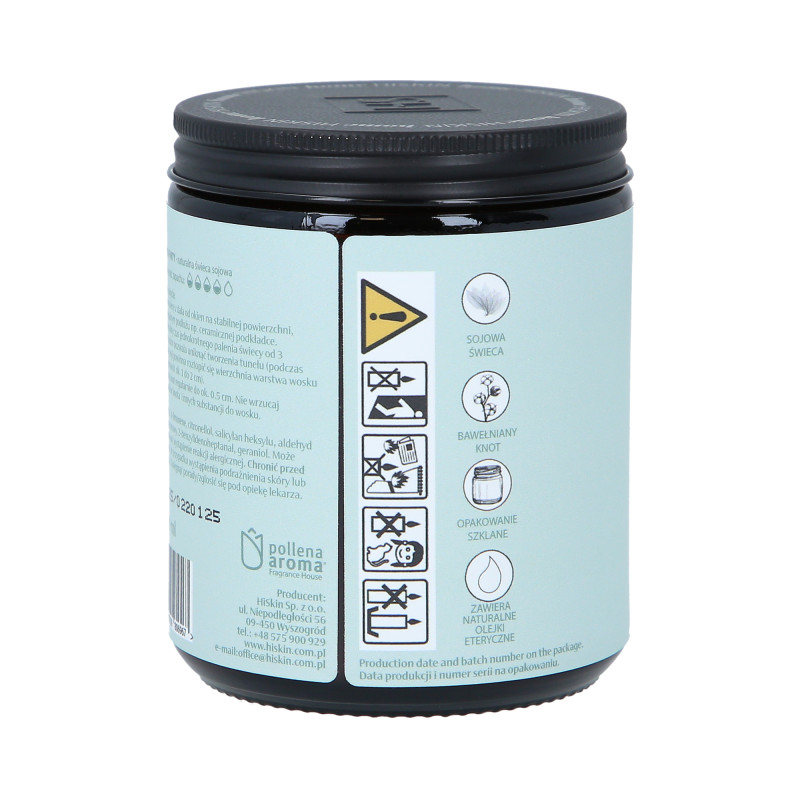 HISKIN HOME HAPPY EASTER Candela di soia con profumo Garden Party 200ml